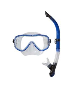 PRODIVE ADULT SINGLE LENS SILICONE MASK & SNORKEL SET