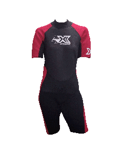 EXTREME LIMITS-SPRING SUIT LADIES-BLACK/RED-SIZE# 8
