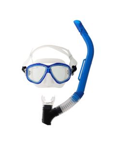 PRODIVE ADULT TWIN LENS STANDARD SILICONE MASK & SNORKEL SET